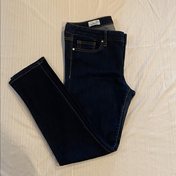 GAP Women's Skinny Jeans - Dark Blue - Picture 7 of 8